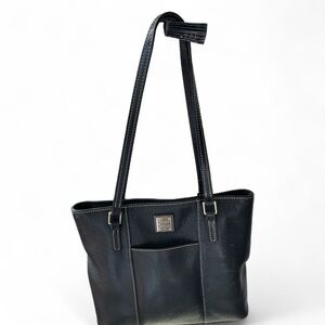 Dooney&Bourke pebble leather bag, scuffs on the bottom, and needs a good polish